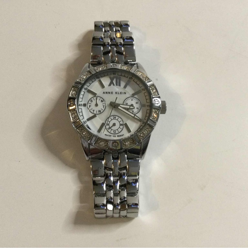 Anne Klein Silver Watch